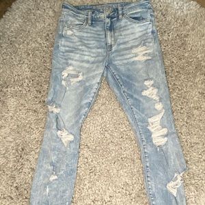 American Eagle Ripped Skinny Jeans